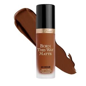 New Too Faced Born This Way Matte‎ Super Longwear Foundation Truffle 1 oz.